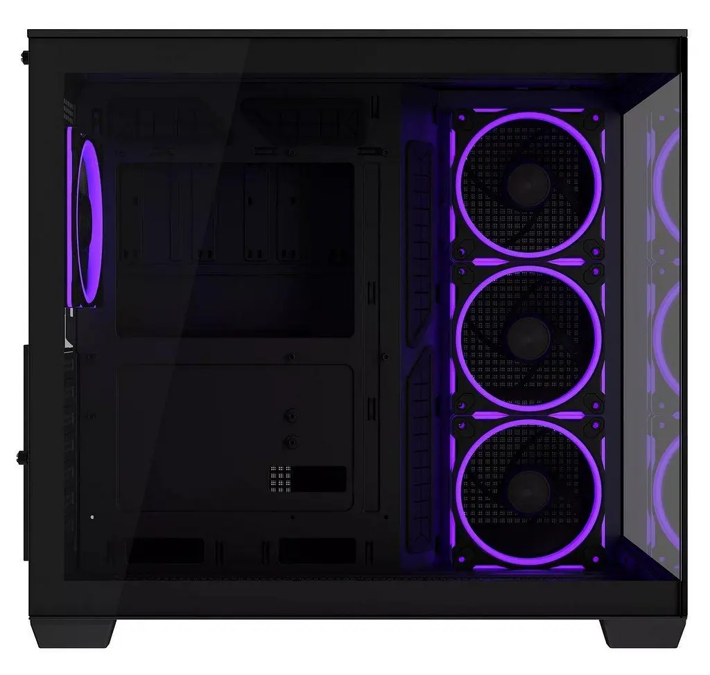 Корпус Asus A32 Plus Чорний Tempered Glass (90DC00S0-B19000) - фото 3
