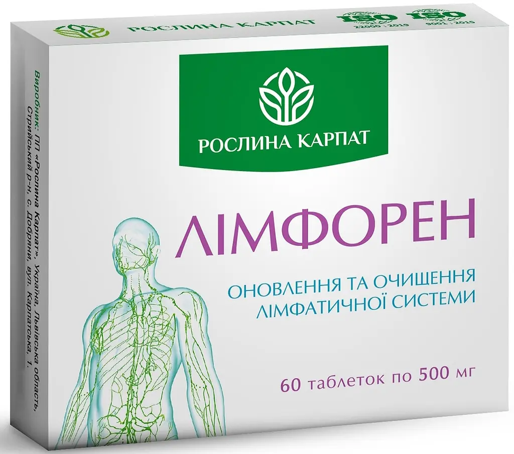 Програма при застуді, ГРЗ, ГРВІ, Антивірин, Цетрарія Карпатська, Імуностан, Мікобен, Лімфорен, "Рослина Карпат" - фото 9