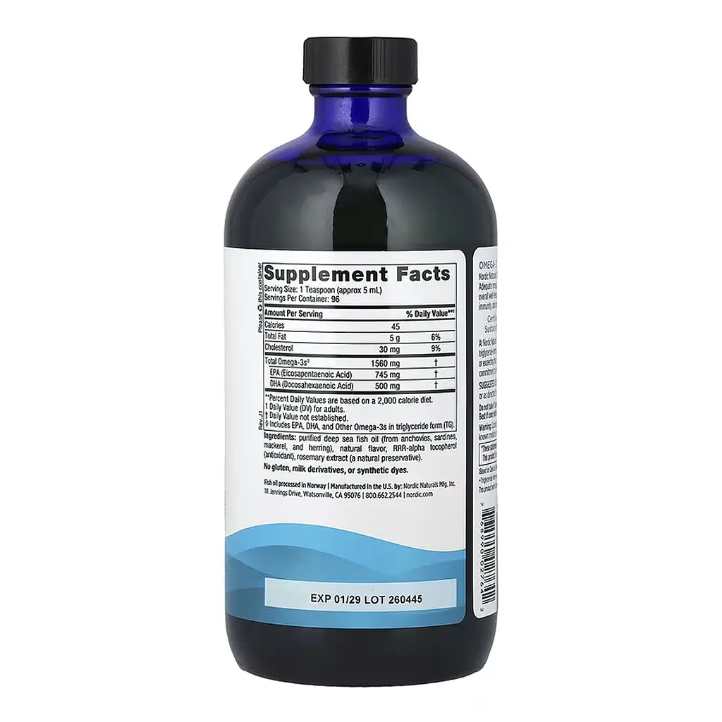 Омега-3 Nordic Naturals Lemon 473 мл - фото 2