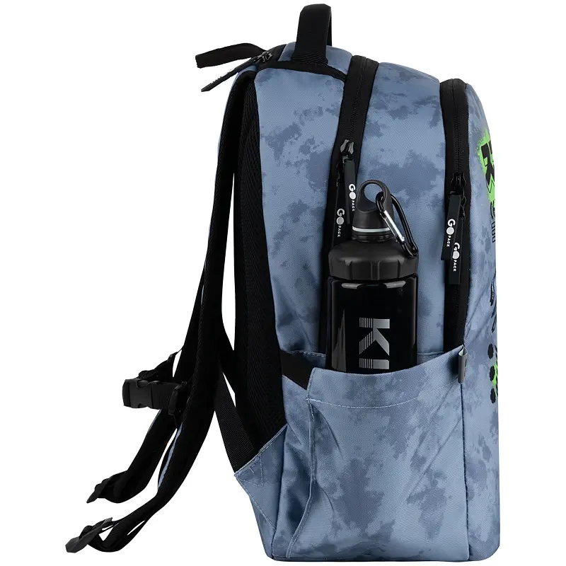 Рюкзак GoPack Teens 135M-5 Чорно-блакитний (GO26-135M-5) - фото 5