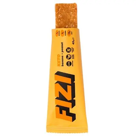 Протеїнові батончики Fizi Keto Protein Bar Banana + Peanut 450 г (10 шт. x 45 г)  - фото 2