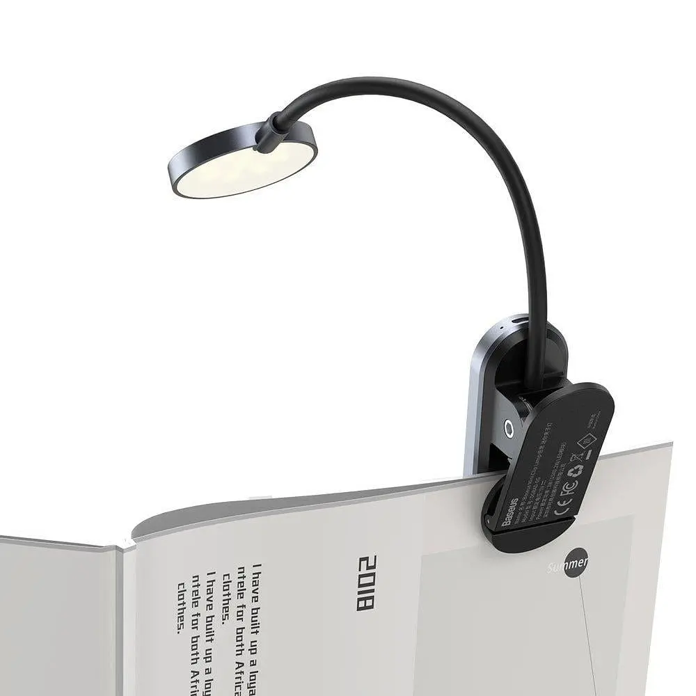 Універсальна лампа з кліпсою Baseus Comfort Reading Mini Clip Lamp - фото 3