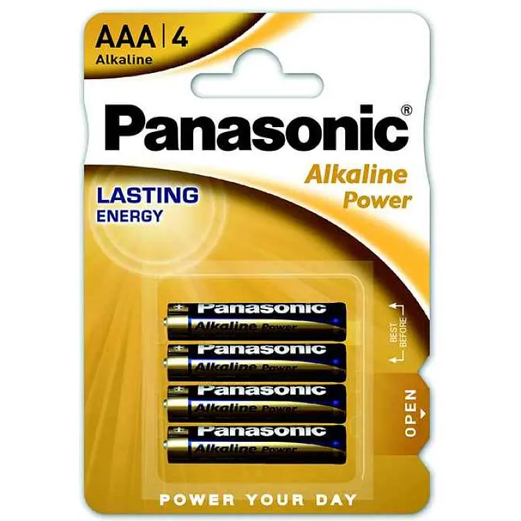 Батарейка PANASONIC LR03 Alkaline Power Bronze 4шт