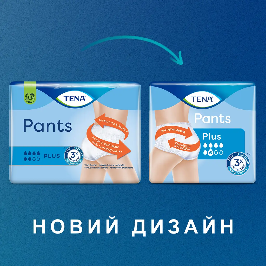 Труси-підгузки для дорослих Tena Pants Plus Largе 24 шт. - фото 3
