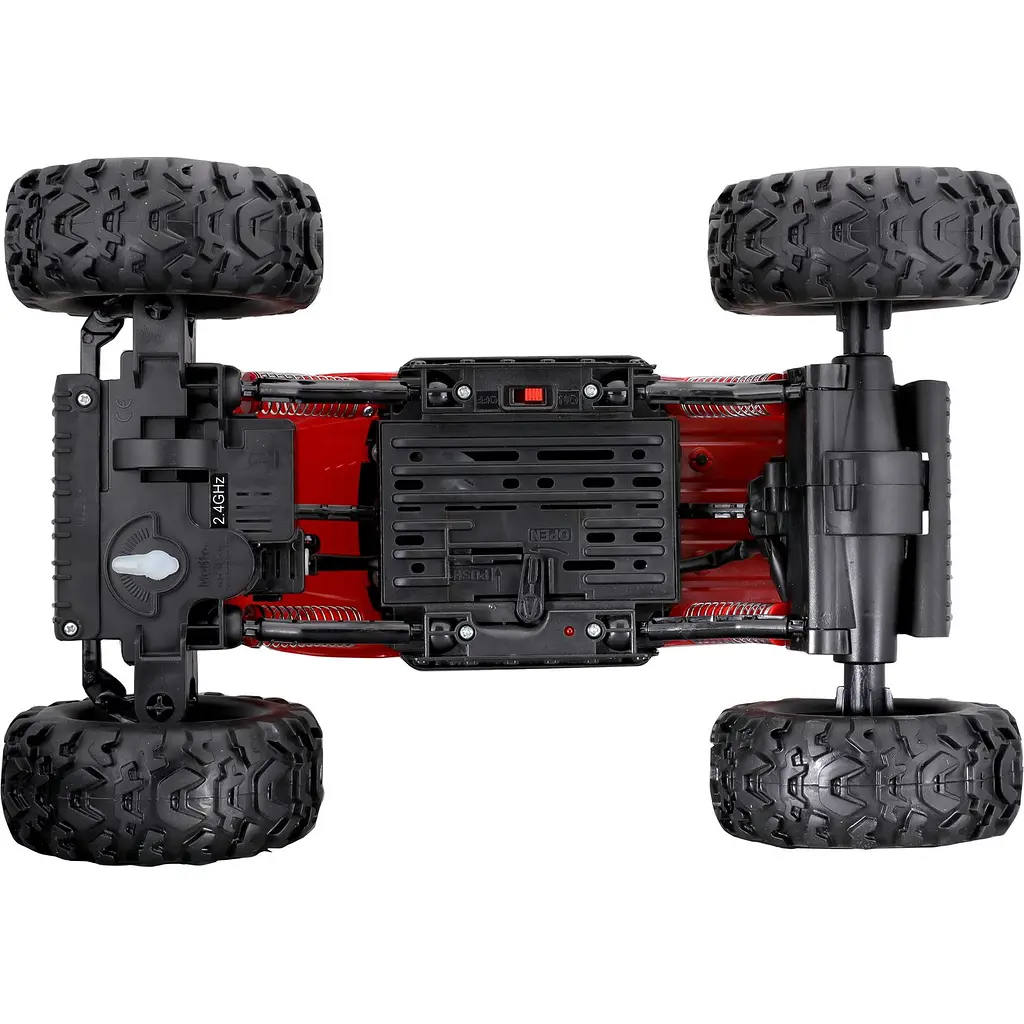 Машинка іграшкова на радіокеруванні Maisto Tech Rock Crawler червона (82746 red) - фото 11