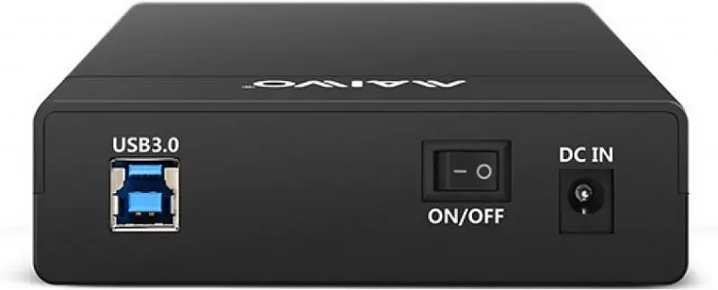 Кишеня зовнішня Maiwo K3568 3.5"/2.5" USB 3.0 black - фото 3