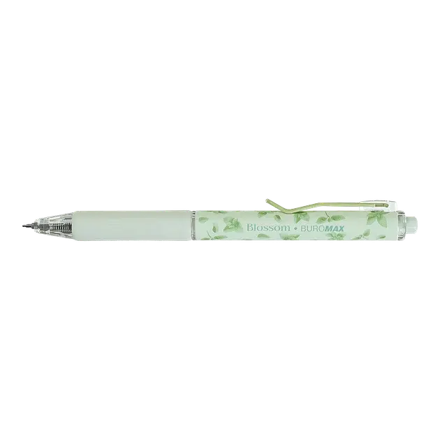 Ручка автоматична гелева Buromax №BM.8368-38 Blossom 0.5мм синя - фото 2