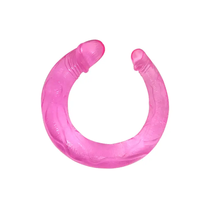 Двосторонній фалоімітатор Double Dones Dildo рожевий - фото 3