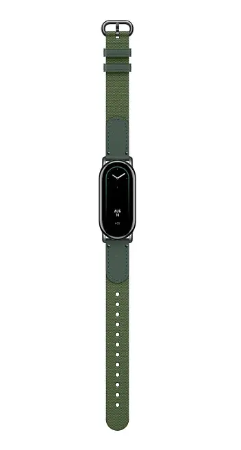 Ремінець для фітнес-браслета Xiaomi Smart Band 8 Braided Strap зелений BHR7306GL - фото 2