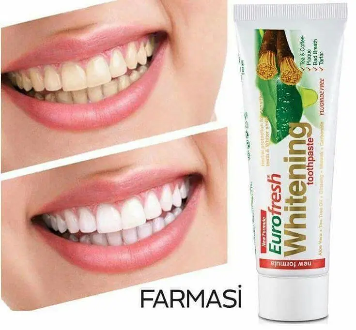 Зубна паста Farmasi Eurofresh Whitening з чайним деревом 112 г - фото 3