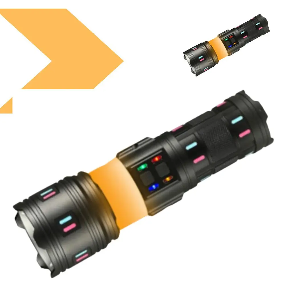 Ліхтар Night Vision Fluorescence AK178-1 з білим лазерним LED PM60-TG, 4 акумулятори 18650, Power Bank, ЗУ Type-C, зум, 5 фільтрів, XPRO (47155-178-1_1256) - фото 2