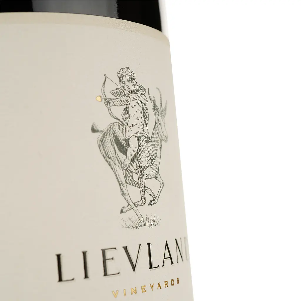 Вино Lievland Pinotage, червоне, сухе, 13,5%, 0,75 л - фото 3