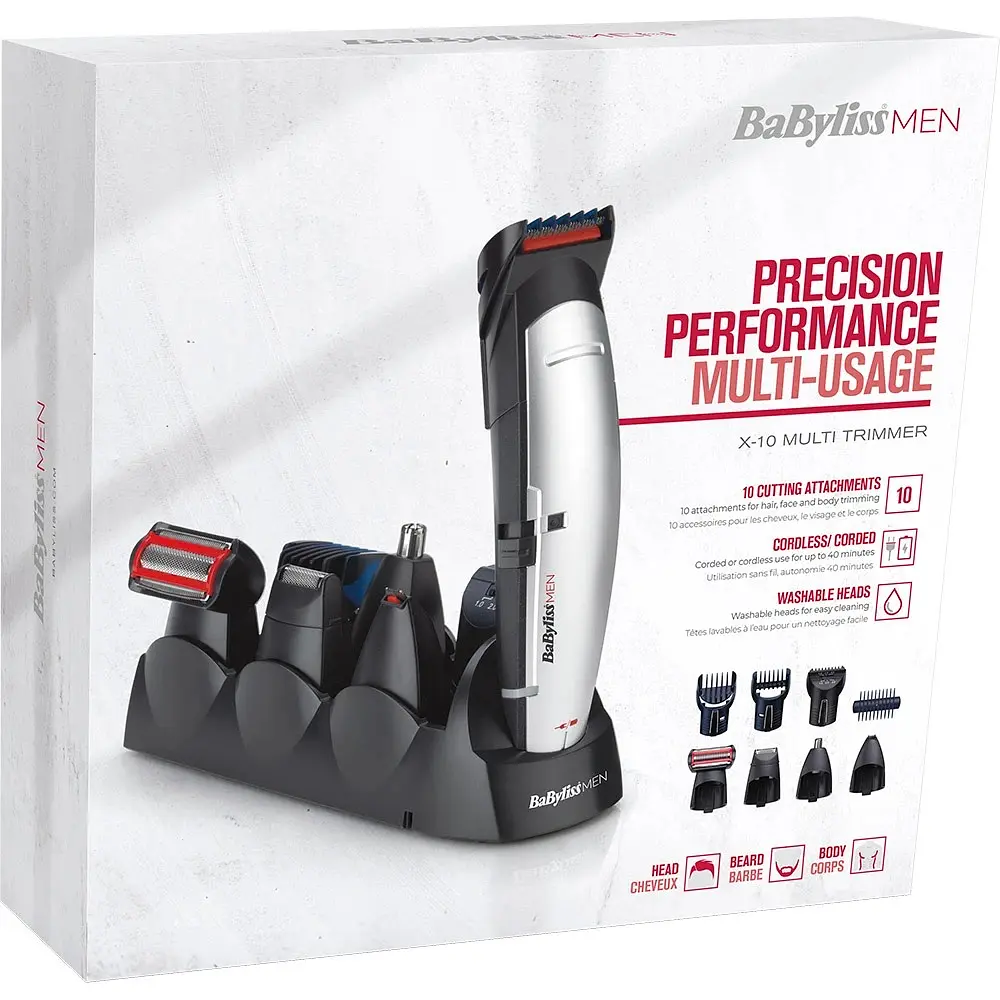 Набор для стрижки Babyliss серый (E837E) - фото 9