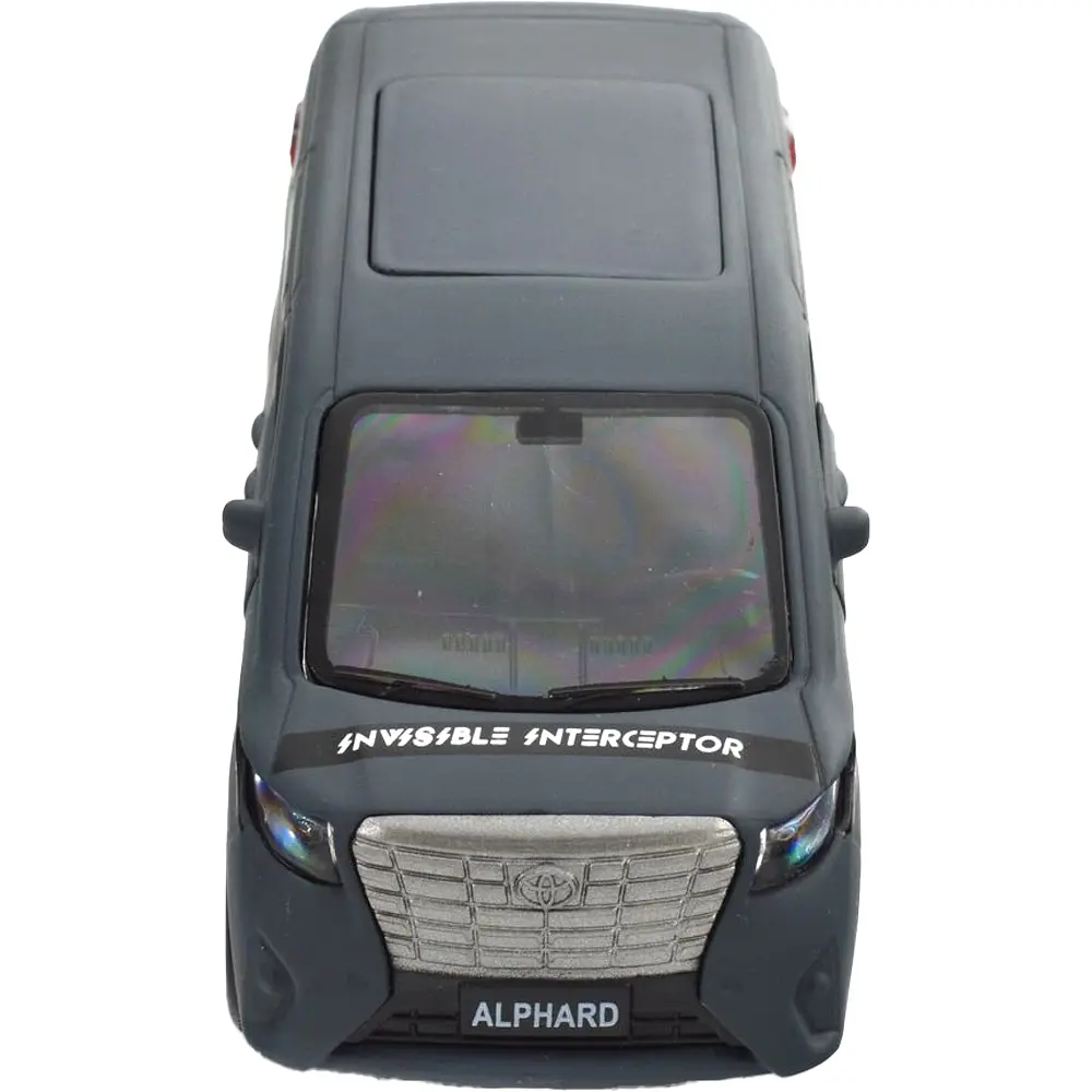 Машинка TechnoDrive серії Шеврони Героїв TOYOTA ALPHARD "INVISIBLE INTERCEPTOR" - фото 8