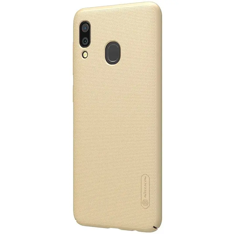 Чохол-накладка Nillkin Super Frosted Shield Samsung Galaxy A30 A305 Gold - фото 3