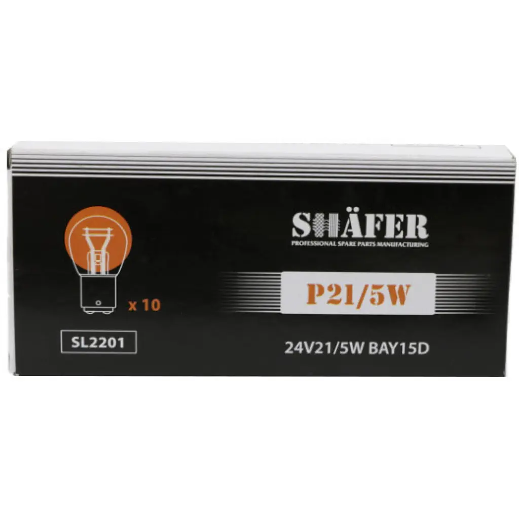 Автолампа SHAFER 24V21/5WP21/5WBAY15D (SL2201) - фото 2