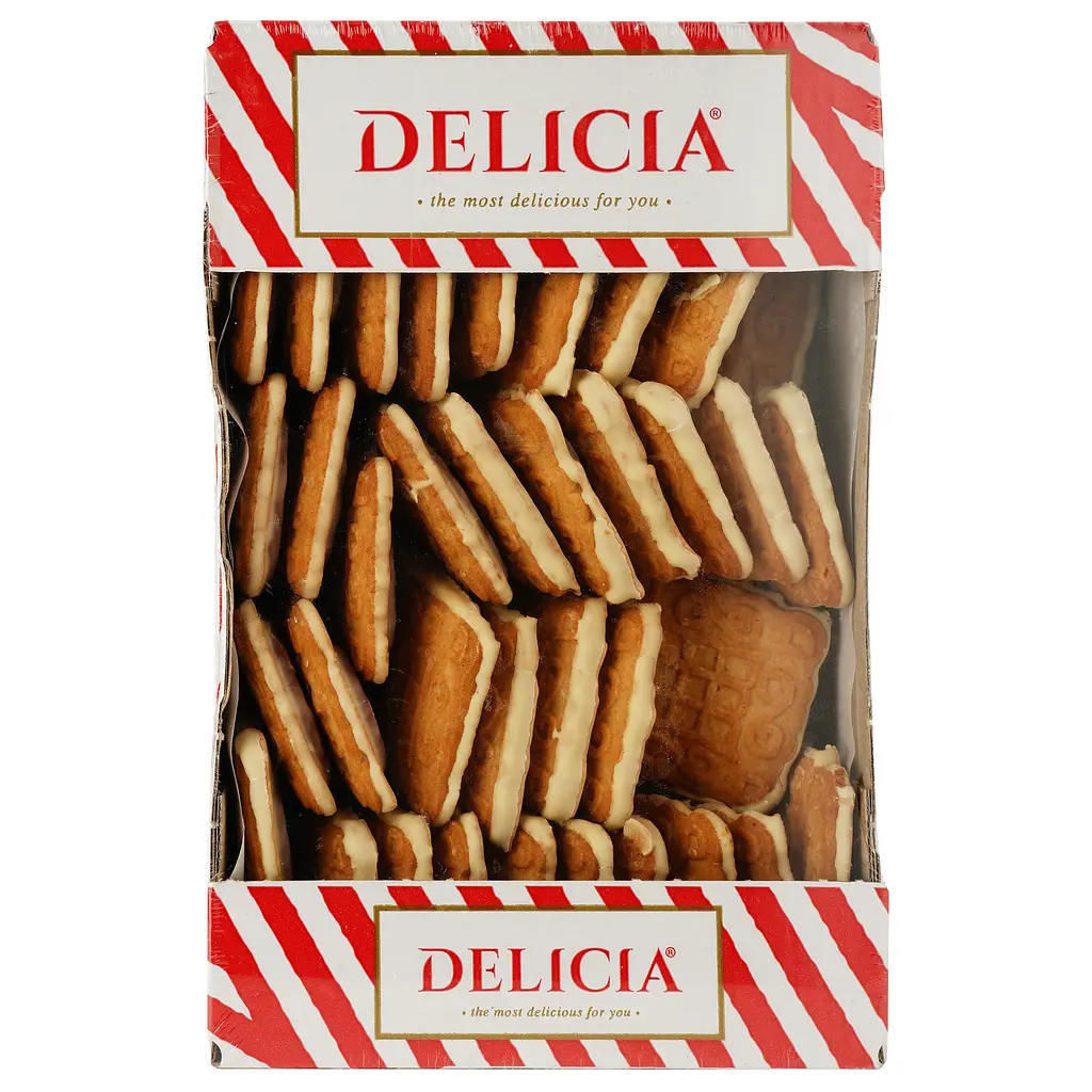 Печенье Delicia Маргаритка со вкусом черной смородины в молочной глазури 0,65 кг (840713) - фото 3