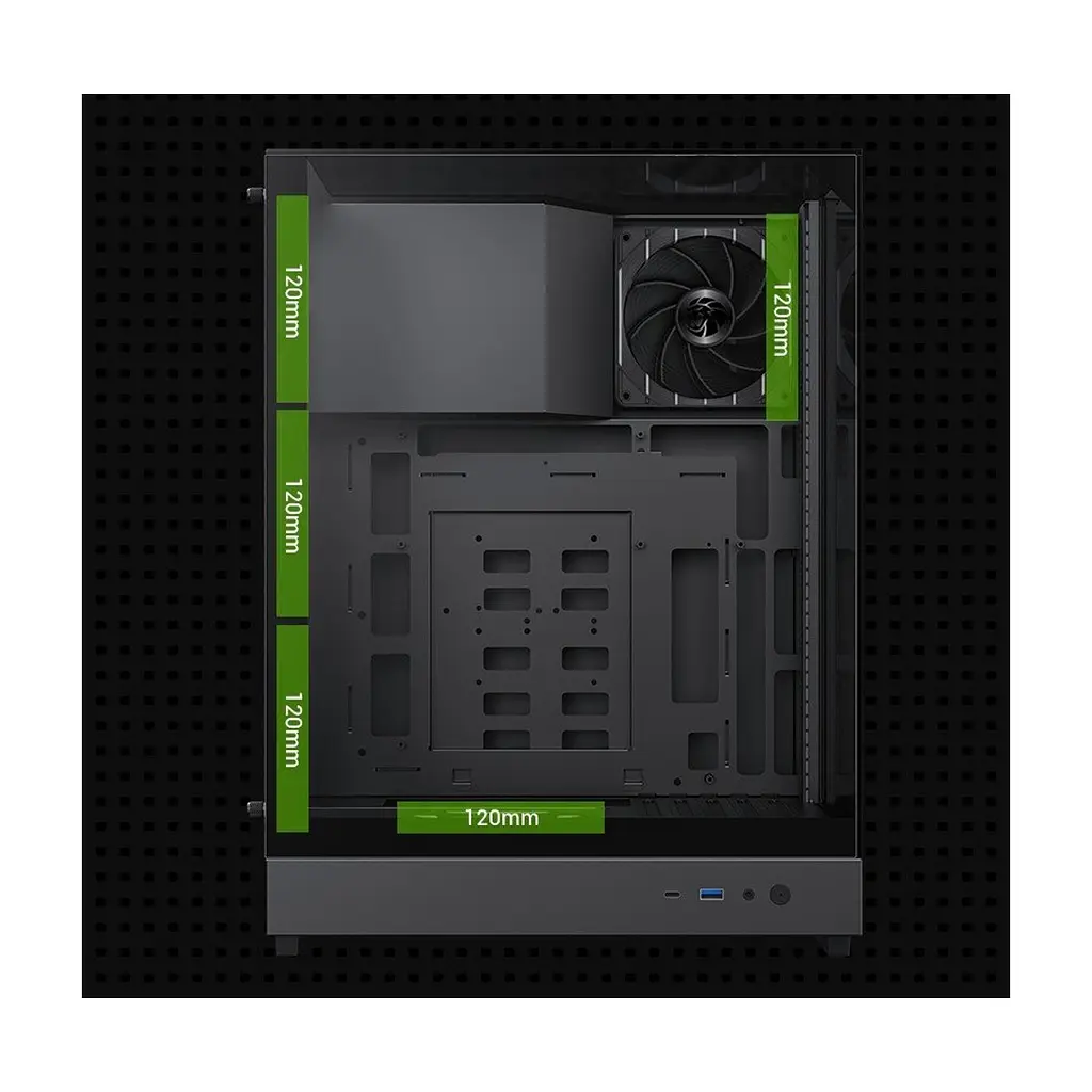 Корпус для ПК Gamemax T20 BK - фото 9