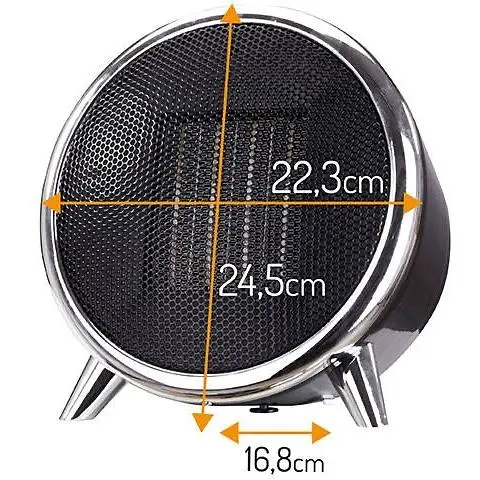 Тепловентилятор керамічний обігрівач Adler AD 7742 1500 Вт термостат - фото 4