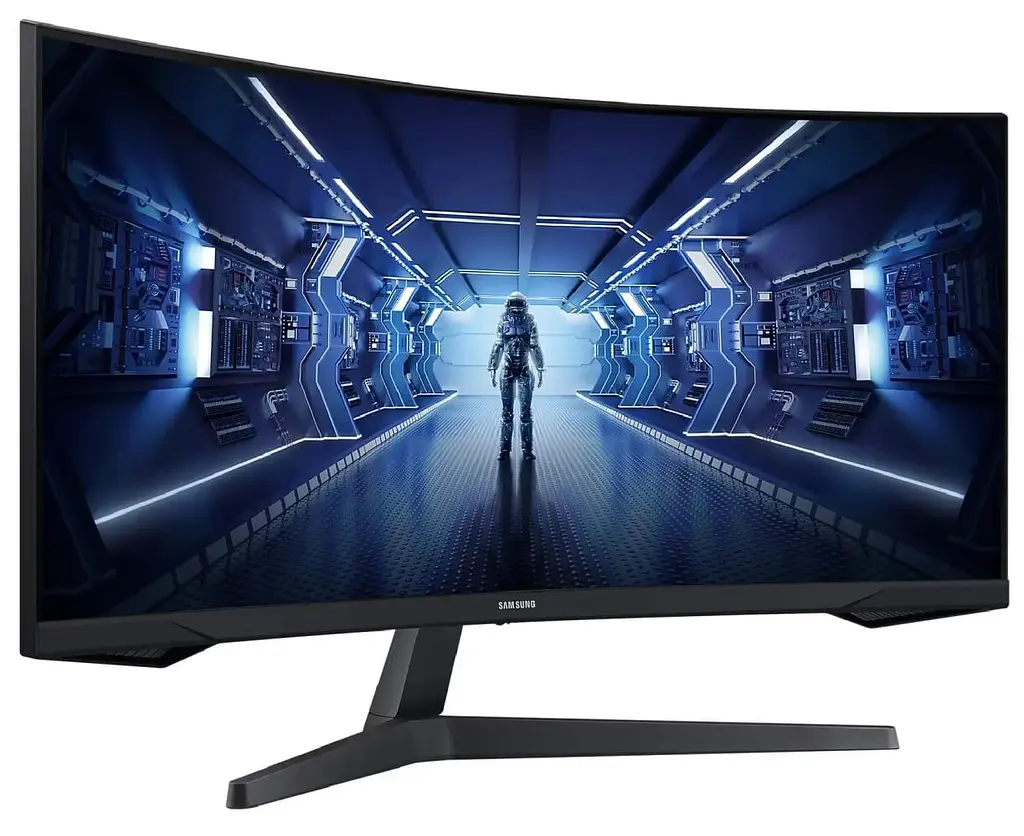 Монітор 34" Samsung Odyssey G5 C34G55TW Curved UWQHD VA 165Hz (LC34G55TWWIXUA) Б/в - фото 2