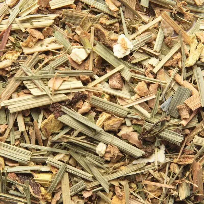 Чай травяной Wital Organic Ginger Lemongrass органический 17 пакетиков 42.5 г - фото 4
