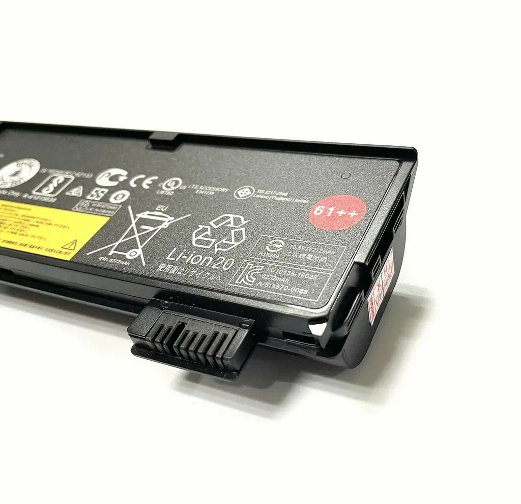 Акумулятор для ноутбука Lenovo ThinkPad T470 T480 T570 T580 (01AV427 01AV428 SB10K97584 61++ 10.8V 72Wh) - фото 4
