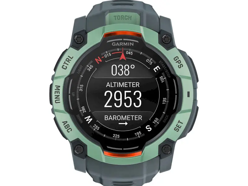 Смарт-годинник Garmin Instinct 3 50mm AMOLED Neo Tropic with Twilight Band (010-03020-01) - фото 2