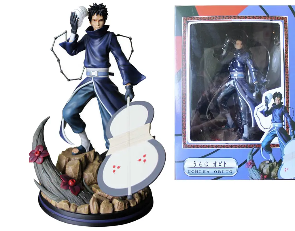 Фигурка статуэтка Naruto series Наруто Учиха Obito Uchiha Оббите Тоби 31см NA 22.55 - фото 9