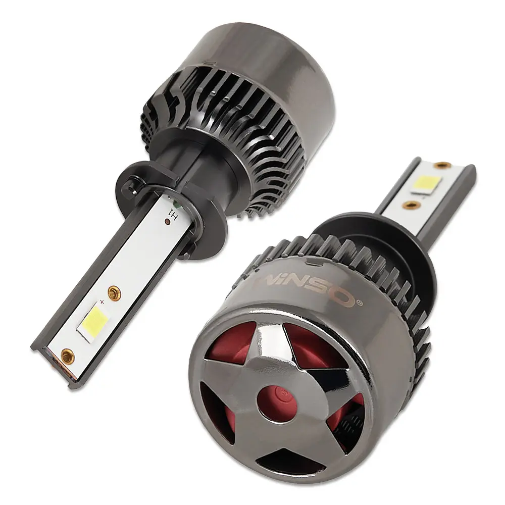 Автолампа Winso LED H1 12/24V 50Вт 5000Лм 6500K CSP3570 2 шт. (794100) - фото 2