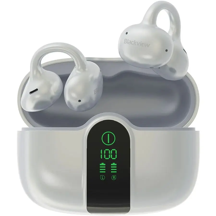 Навушники TWS Blackview AirBuds 15 Frost White (6931548325963) - фото 4
