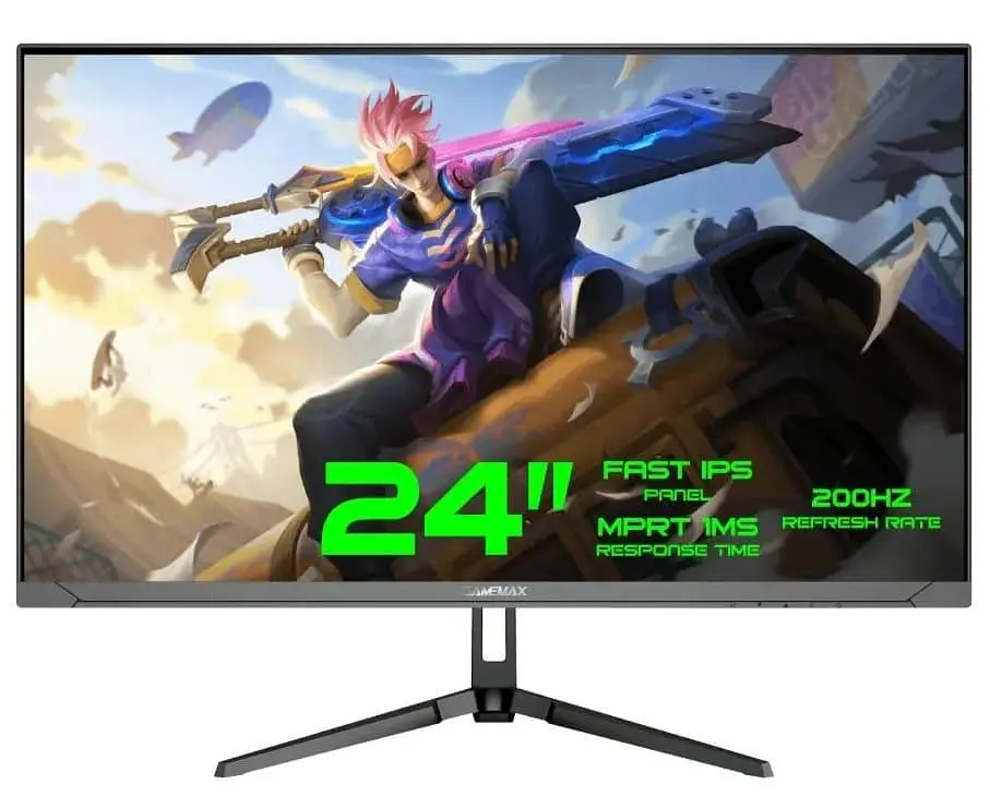 Монітор 23.8" GameMax GMX24F200 (GMX24F200) 1920x1080 (FullHD) IPS 200 Hz - фото 2