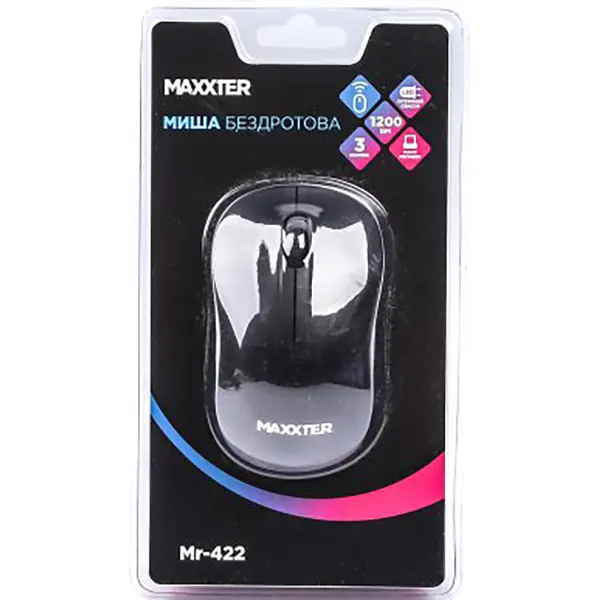 Миша Maxxter Mr-422 Black - фото 5