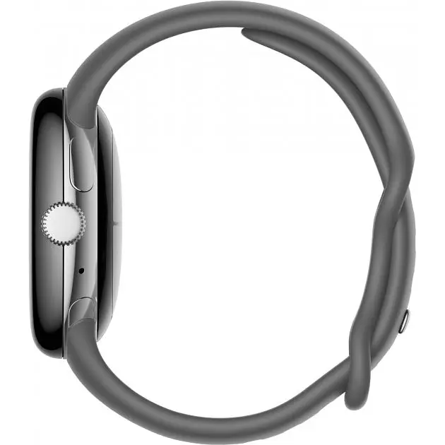 Смарт-часы Google Pixel Watch Polished Silver Case/Charcoal Active Band - фото 4