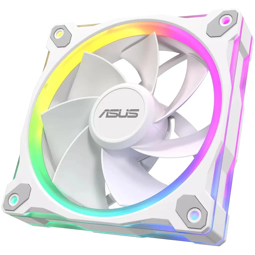 Комплект вентиляторів ASUS PRIME MR120 REVERSE ARGB WHITE 3IN1 (90DA00L3-B09020) - фото 3