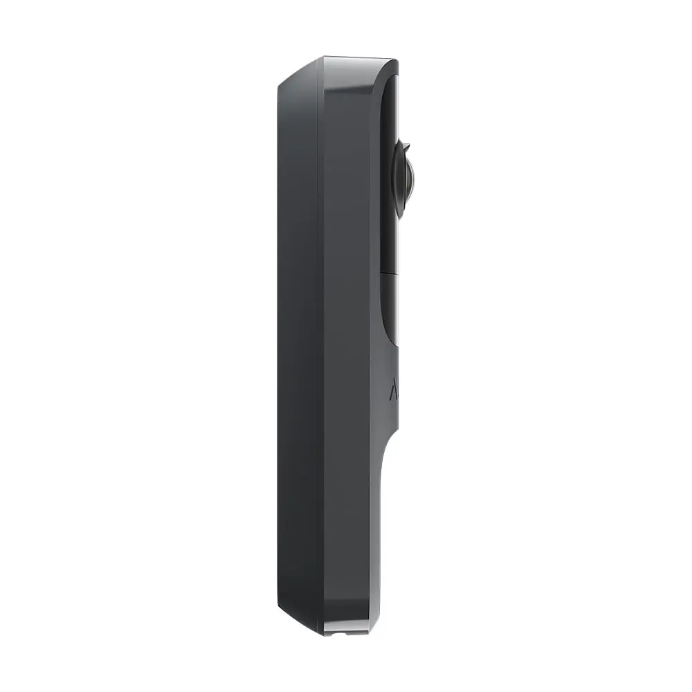 Відеодзвінок з WiFi 4Mp Ajax DoorBell Graphite із вбудованим штучним інтелектом та ІЧ датчиком руху (26-00559) - фото 4