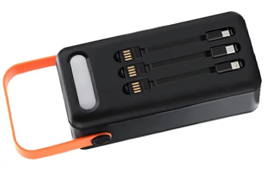 Повербанк No Brand Tugii Y108 Power Bank 80000 мАг Чорний (2104619077) - фото 6