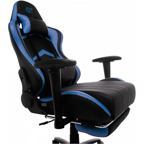 Геймерське крісло GT Racer X-2534-F Black/Blue [140962] - фото 8