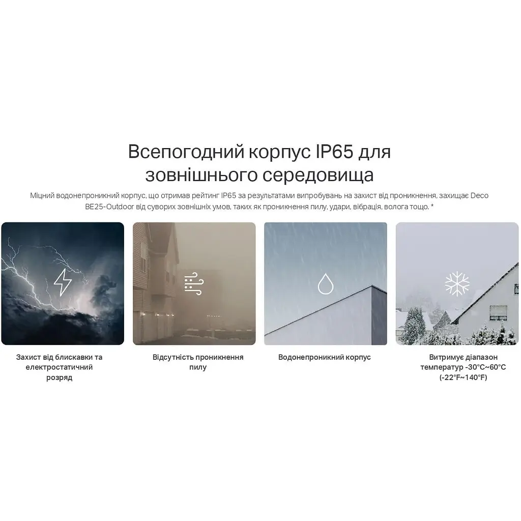 Система WiFi-Mesh зовнішня TP-Link Deco BE25 BE5000 2x2.5GE LAN/WAN 1 модуль - фото 10