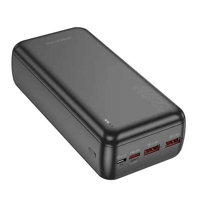Внешний аккумулятор Borofone BJ38B Power 30000mAh 22.5W+PD20W черный - фото 4