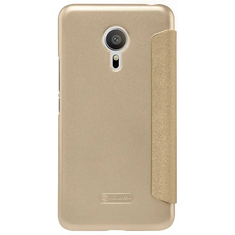 Чохол-книжка Nillkin Sparkle case Meizu Pro 5 Gold - фото 2