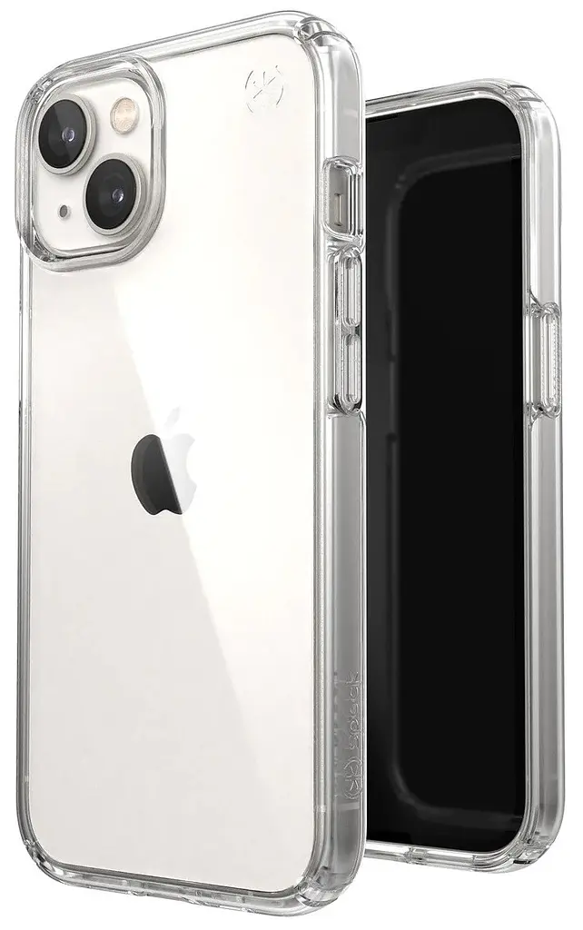 Чохол прозорий протиударний з антимікробним покриттям Speck Presidio Clear 141691-5085 для iPhone 13 (6.1")