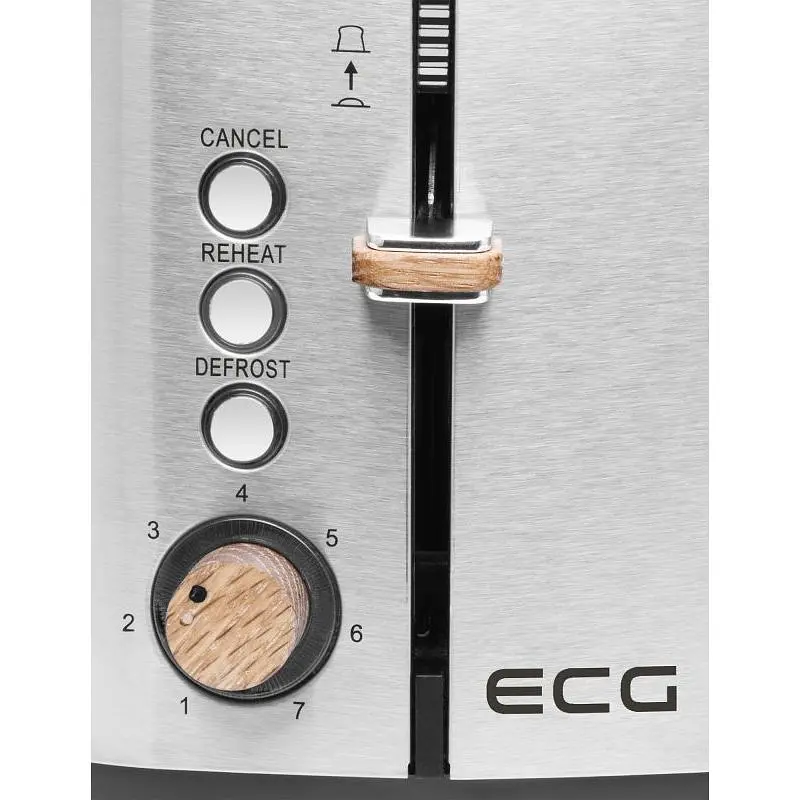 Тостер ECG ST 2767 Timber - фото 6