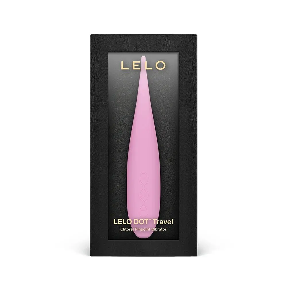 Кліторальний вібратор LELO DOT Travel Pink, точкова стимуляція, 8 режимів - фото 3