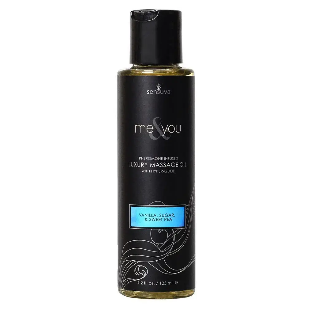 Масажна олія з феромонами Sensuva MeYou Vanilla, Sugar Sweet Pea, 125 мл