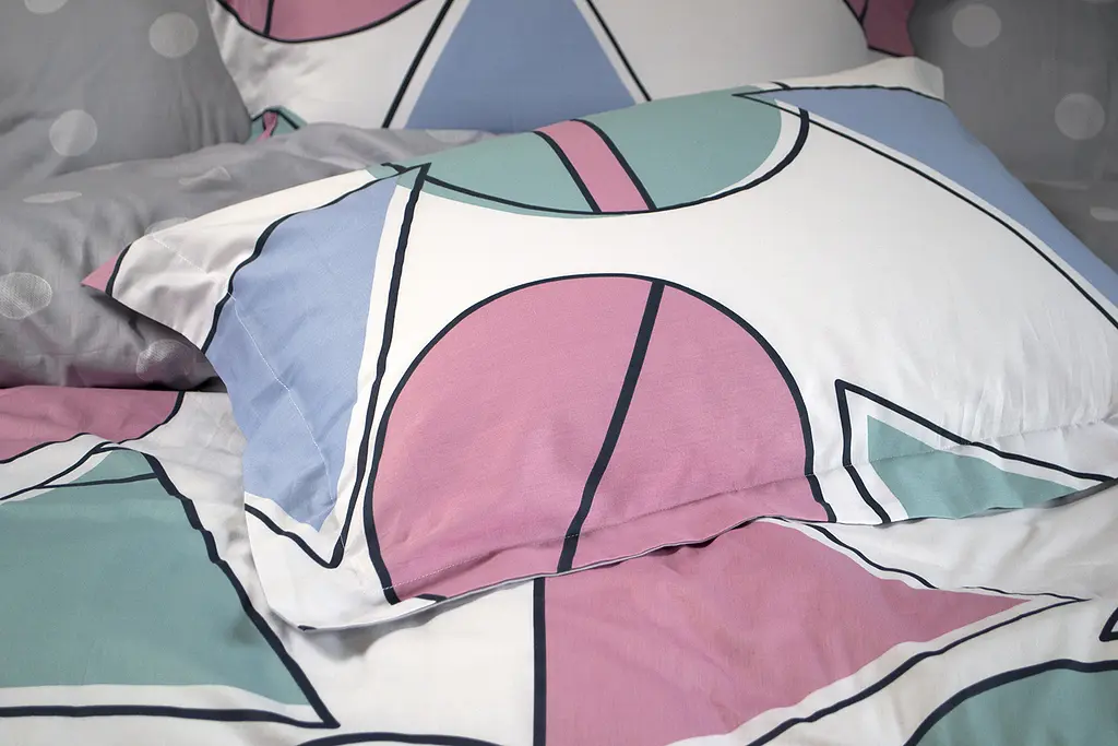 Постельное белье сатин Lotus Home - Agina полуторный - фото 3