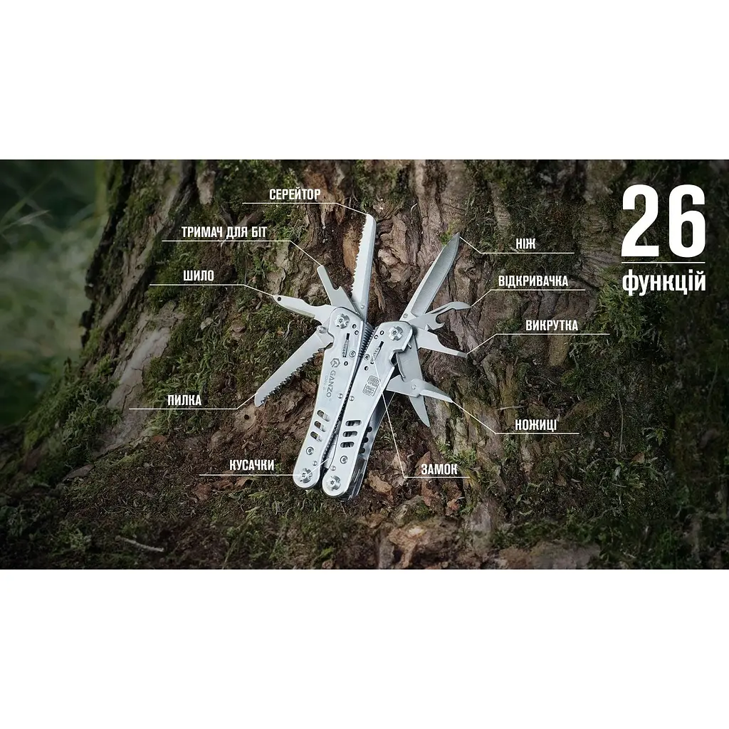 Мультитул Multi Tool Ganzo G301-H - фото 18