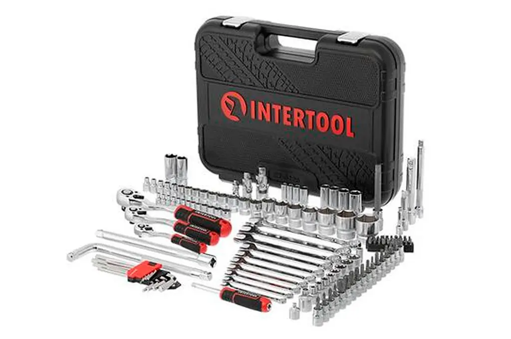 Набор ручного инструмента Intertool ET-8126 1/4" x 3/8" x 1/2" Storm в наборе 126 предметов - фото 3