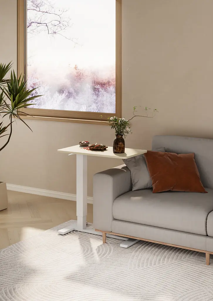 Мобільний робочий столик OfficePro White (ODM366W) - фото 16