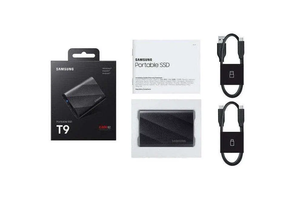 SSD накопичувач Samsung T9 1 TB Black (MU-PG1T0B) - фото 6