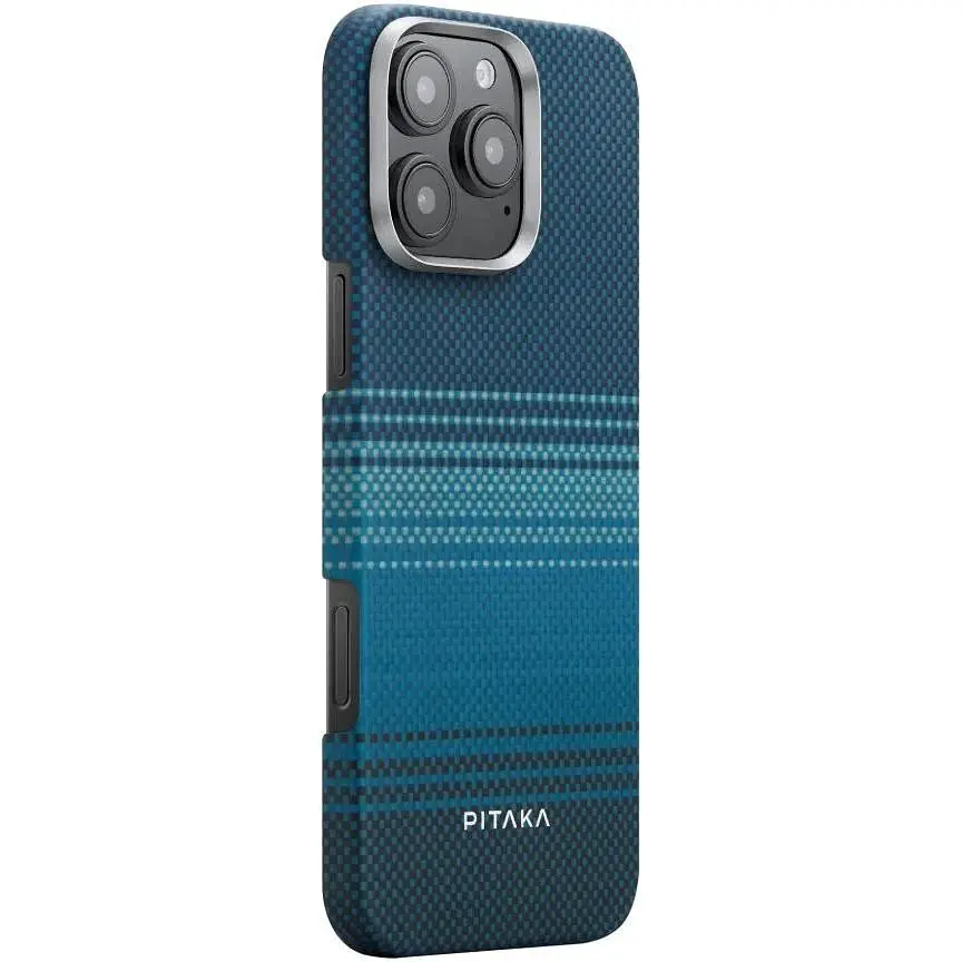 Чехол-накладка Pitaka Tactile Woven Case Moonrise для iPhone 16 Pro Max (KI1601MOM) - фото 2